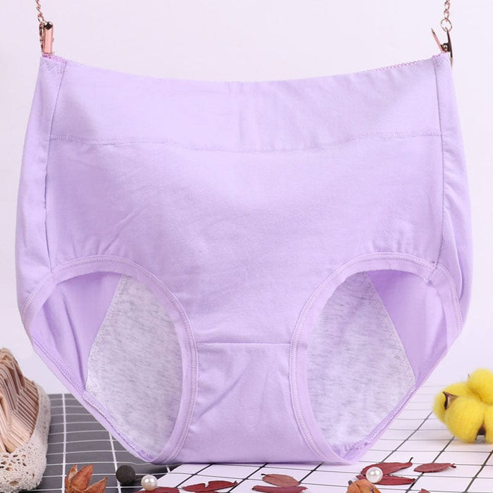 630 women's physiological underwear fat mm 200 pounds menstrual period leak-proof cotton underwear aunt plus fat plus size underwear