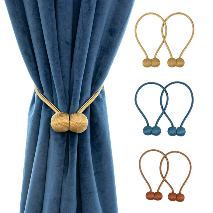 1Pc Magnet Curtains Bandages Buckle Creative Home Textile Curtain Strap Buckle Holder Window Decorative Accessories