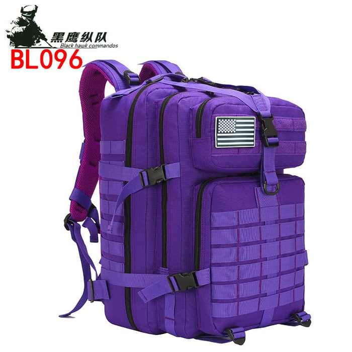 Hot camouflage bag sports outdoor 45L large capacity outdoor tactical backpack camouflage backpack backpack