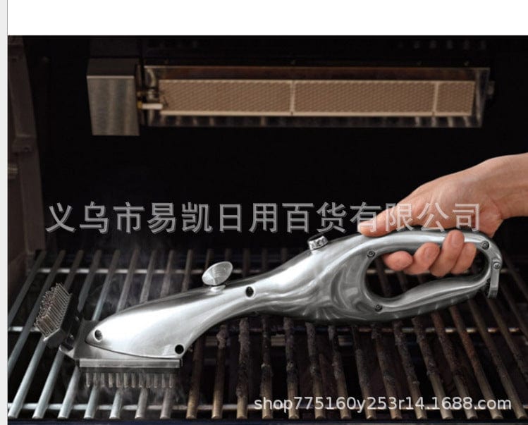 Powerful barbecue brush cleaning brush wire brush oil fume stain cleaning barbecue grill brush