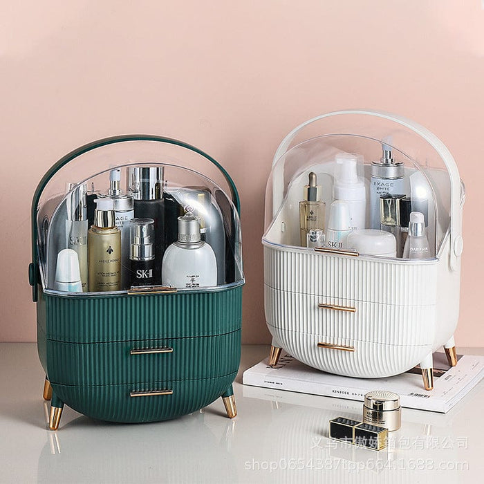 2020 light luxury cosmetics skin care product storage box bedroom furniture storage cabinet modern minimalist makeup storage personality