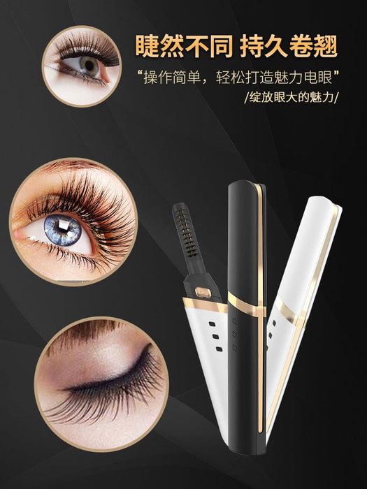 Electric eyelash curler, beauty instrument, rechargeable portable eyelash curler, manual eyelash curler, beauty tool, wholesale