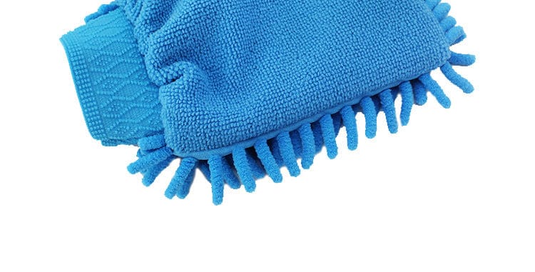 Single-sided car wash gloves, high-density car cleaning gloves, car coral fleece cleaning gloves, chenille gloves