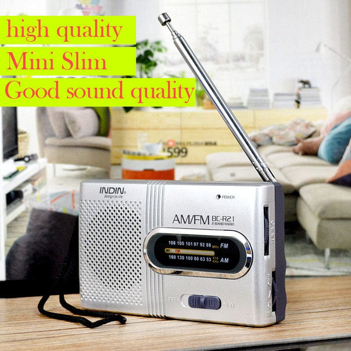 Factory direct radios Mini stereos for the elderly Portable radios Foreign trade hot-selling models BCR21