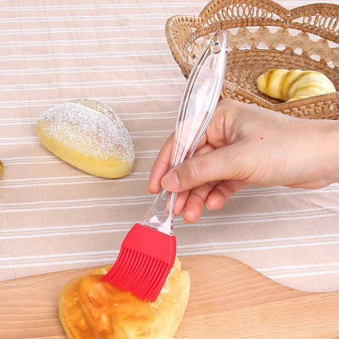 Large Silicone Brush Baking Tool Silicone Brush Tea Whisk Barbecue Whisk Cream Brush Oil Brush