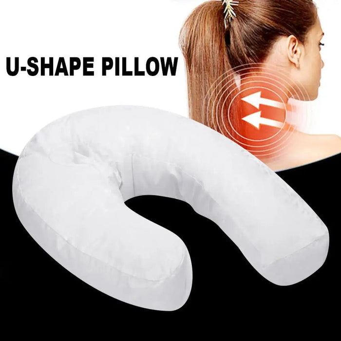 Cotton Pillow Side Sleeper Pillows Neck & Back Pillow Hold Neck Spine Protection Cotton Pillow Health Care