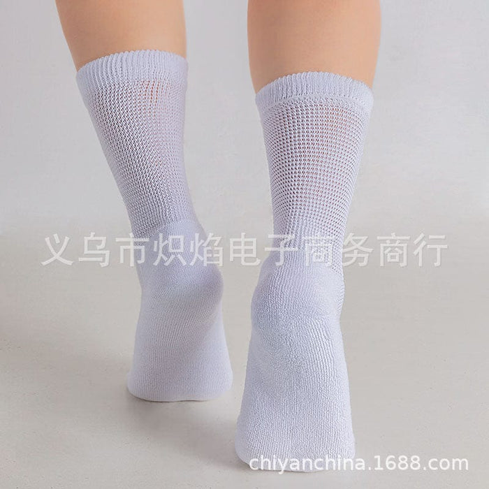 Factory spot no pressure cotton socks to relieve leg and ankle swelling loose elastic loose mouth elderly socks sugar foot socks pregnant socks