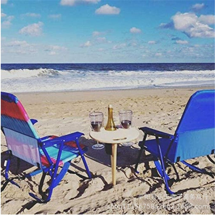 Outdoor Wine Table Outdoor Portable Wine Table Folding Wine Rack Outdoor Beach Portable Wine Table