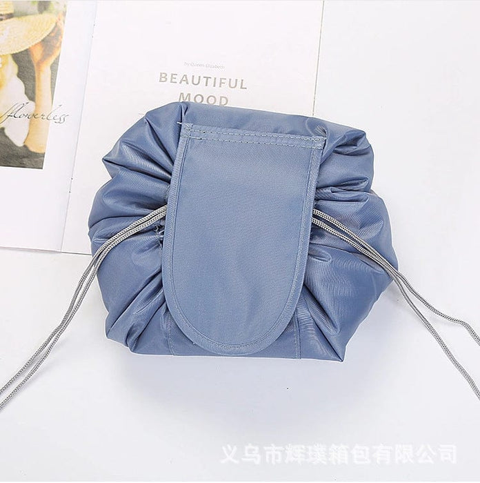 Lazy Cosmetic Bag Lazy Drawstring Cosmetic Bag Storage Bag Korean Storage Bag Portable Travel Storage Wholesale Bag