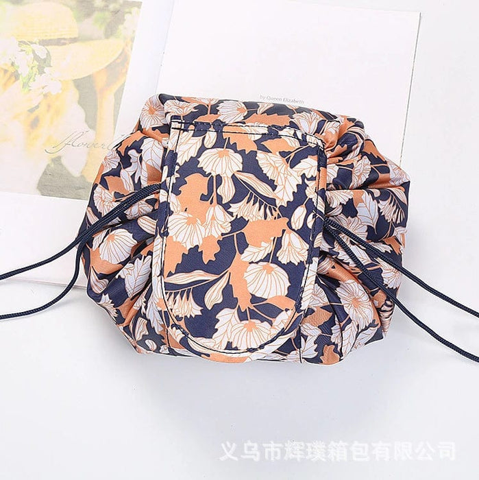 Lazy Cosmetic Bag Lazy Drawstring Cosmetic Bag Storage Bag Korean Storage Bag Portable Travel Storage Wholesale Bag