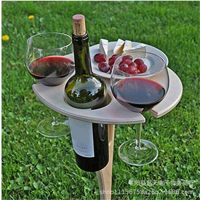 Outdoor Wine Table Outdoor Portable Wine Table Folding Wine Rack Outdoor Beach Portable Wine Table