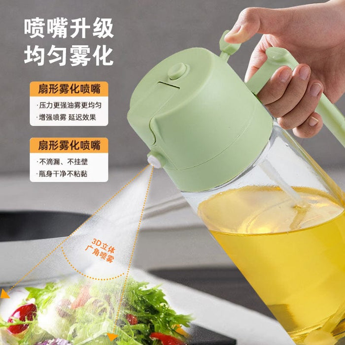 Kitchen oil sprayer household spray pour dual-purpose air fryer olive oil cooking oil barbecue spray atomizing oil sprayer