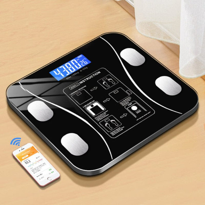 The new smart bluetooth electronic scale is issued on behalf of the weight scale home APP human health weighing body fat measurement cross-border