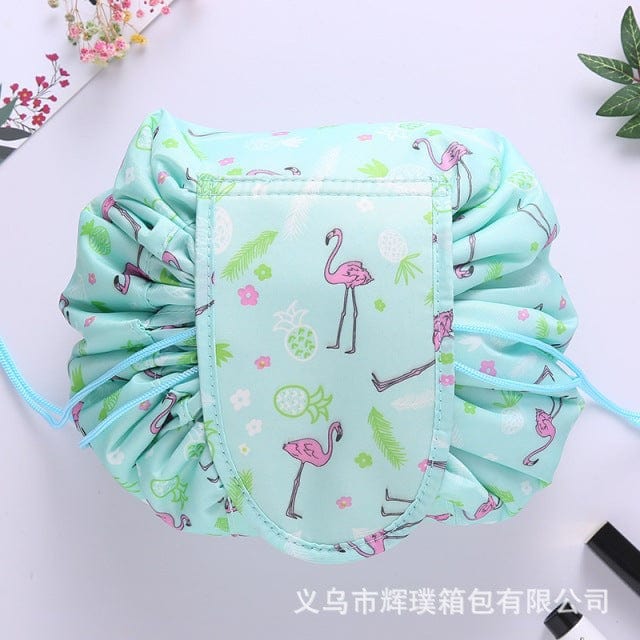 Lazy Cosmetic Bag Lazy Drawstring Cosmetic Bag Storage Bag Korean Storage Bag Portable Travel Storage Wholesale Bag