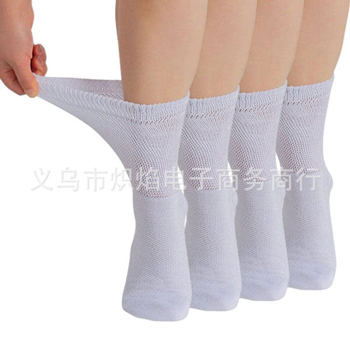 Factory spot no pressure cotton socks to relieve leg and ankle swelling loose elastic loose mouth elderly socks sugar foot socks pregnant socks