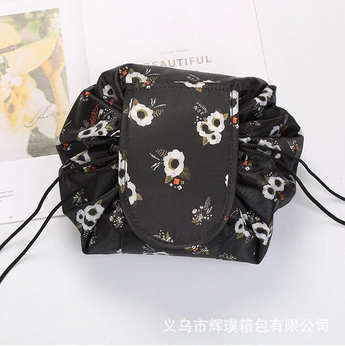 Lazy Cosmetic Bag Lazy Drawstring Cosmetic Bag Storage Bag Korean Storage Bag Portable Travel Storage Wholesale Bag