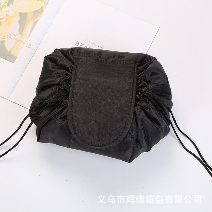 Lazy Cosmetic Bag Lazy Drawstring Cosmetic Bag Storage Bag Korean Storage Bag Portable Travel Storage Wholesale Bag