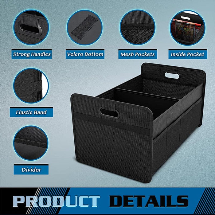 Factory car trunk storage box storage box Oxford cloth folding car supplies car storage box