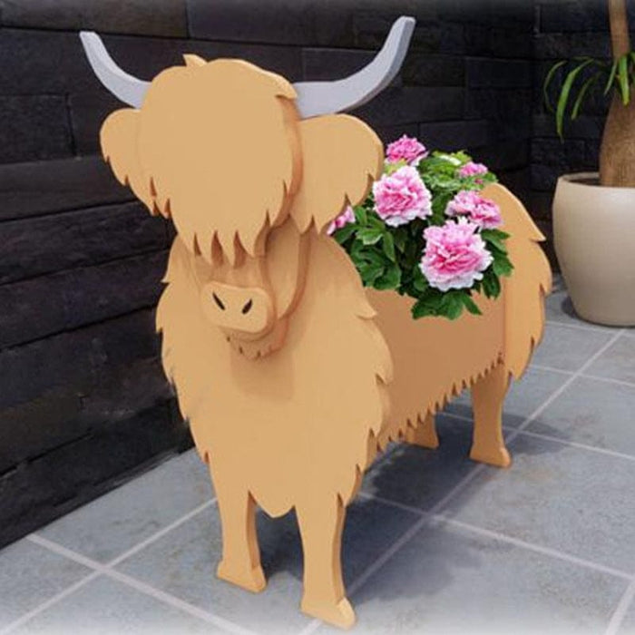 Cross-border hot Planter planter cow flower pot outdoor planting goat outdoor decoration assembly set