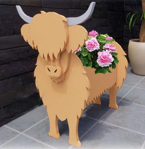 Cross-border hot Planter planter cow flower pot outdoor planting goat outdoor decoration assembly set