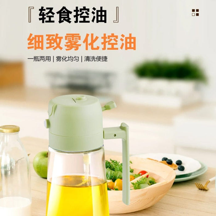 Kitchen oil sprayer household spray pour dual-purpose air fryer olive oil cooking oil barbecue spray atomizing oil sprayer