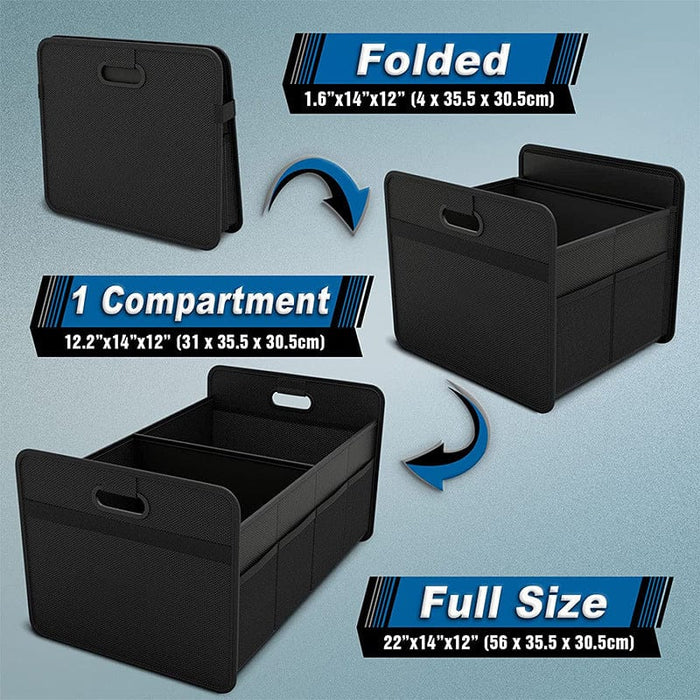 Factory car trunk storage box storage box Oxford cloth folding car supplies car storage box