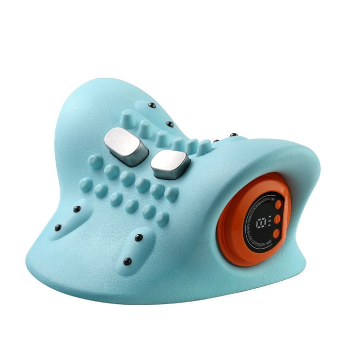 Manufacturers direct sales cervical massager adult cervical repair traction portable neck head acupoint massage pillow