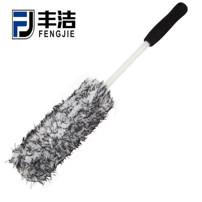 Plush Car Wash Brush Tire Rim Wheel Cleaning Brush Qimei Wheel Brush Cleaning Brush Car Cleaning Supplies