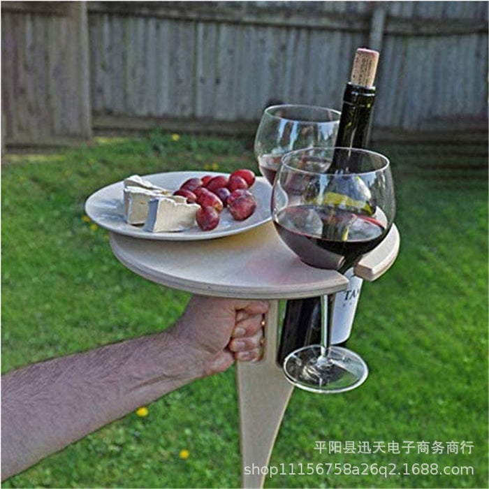 Outdoor Wine Table Outdoor Portable Wine Table Folding Wine Rack Outdoor Beach Portable Wine Table