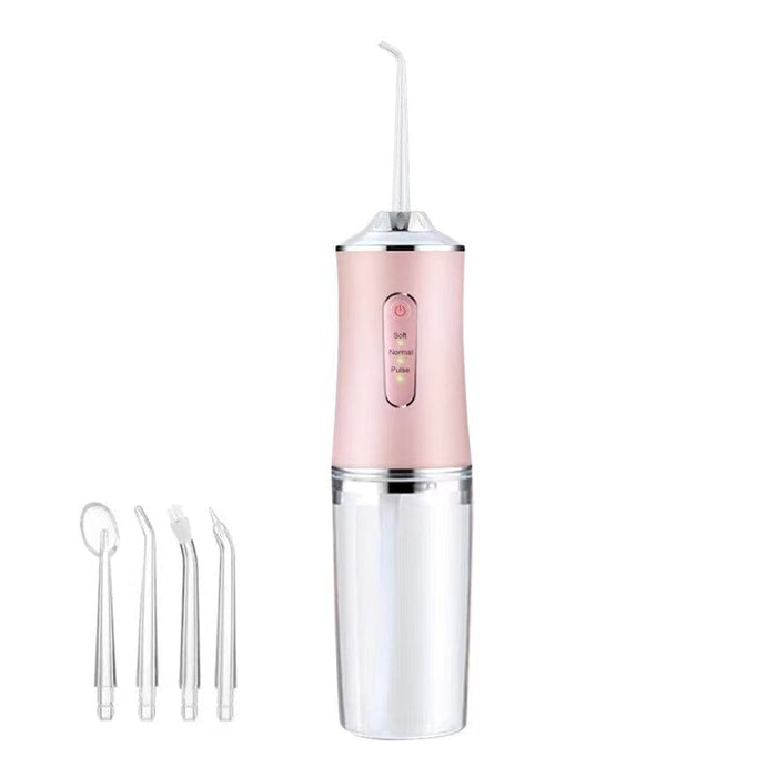 Water flosser portable oral cleaning instrument household mini dental cleaning machine dental water floss electric dental cleaning device cross-border