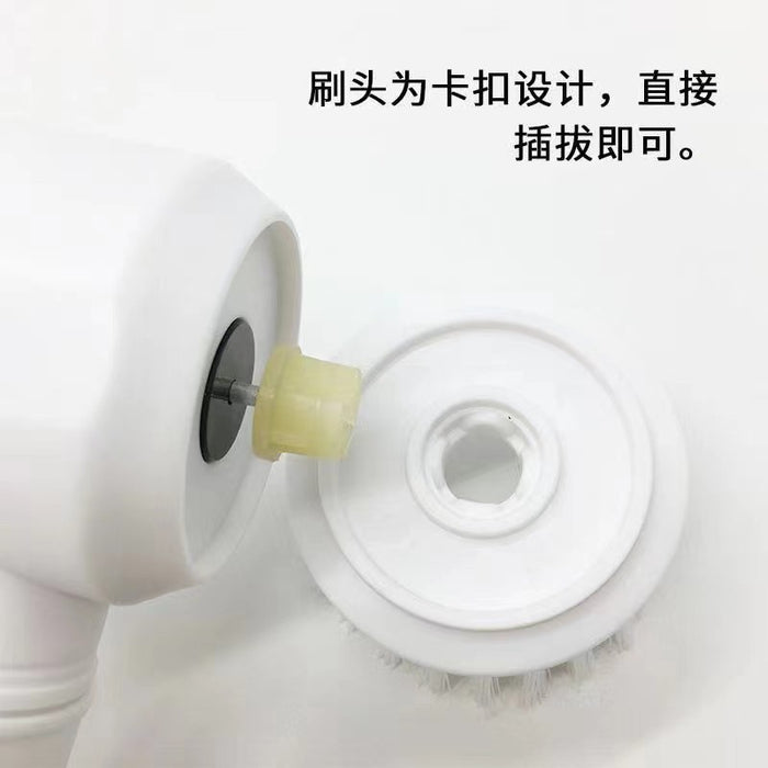 Multifunctional Handheld Wireless Electric Cleaning Brush Kitchen Dishwashing Brush Bathroom Sink Tile Electric Brush Pot Artifact