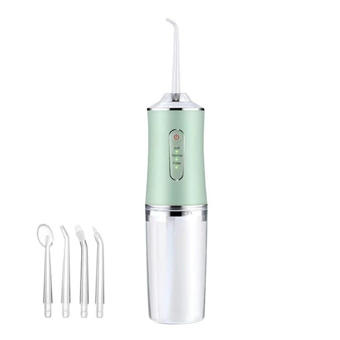 Water flosser portable oral cleaning instrument household mini dental cleaning machine dental water floss electric dental cleaning device cross-border