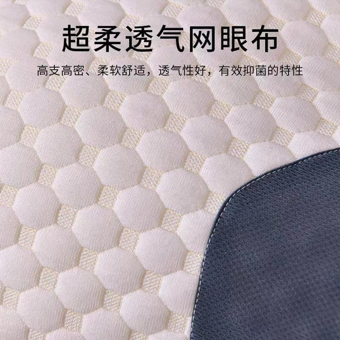 Factory direct sales washable knitted cotton neck protection high-end massage pillow pillow core hotel home adult student