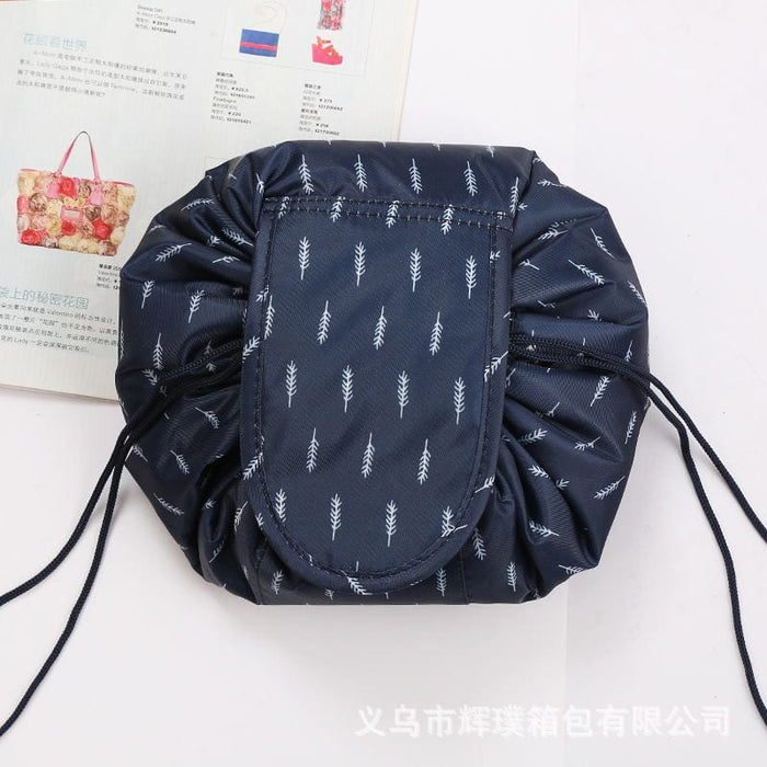 Lazy Cosmetic Bag Lazy Drawstring Cosmetic Bag Storage Bag Korean Storage Bag Portable Travel Storage Wholesale Bag