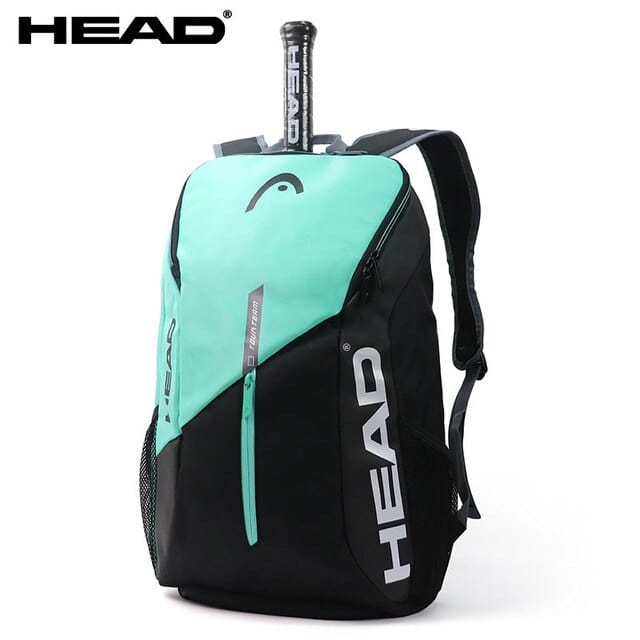 Genuine 2021 HEAD Tennis Backpack Djokovic Radical Rebe Tennis Bag Large Capacity 1-2 Tennis Rackets Storage Bag Grey Orange Bag