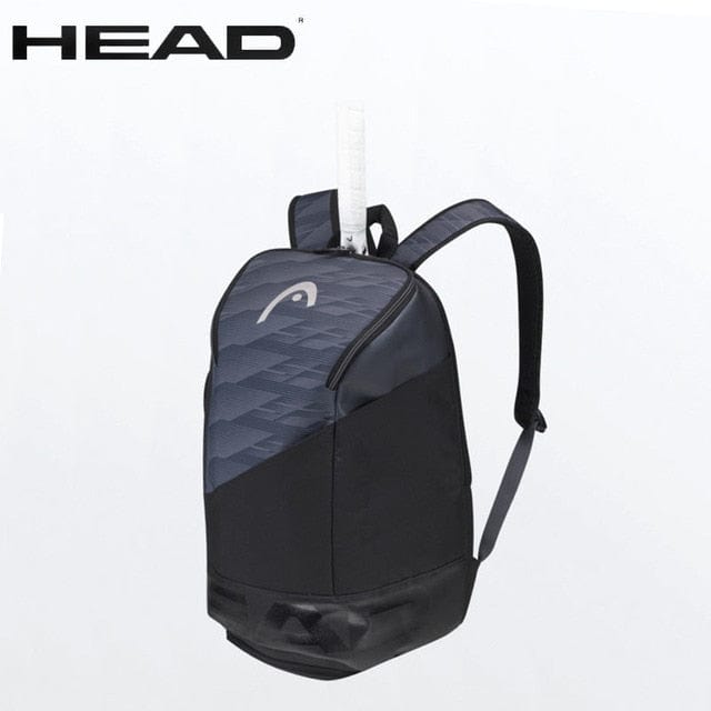 Genuine 2021 HEAD Tennis Backpack Djokovic Radical Rebe Tennis Bag Large Capacity 1-2 Tennis Rackets Storage Bag Grey Orange Bag