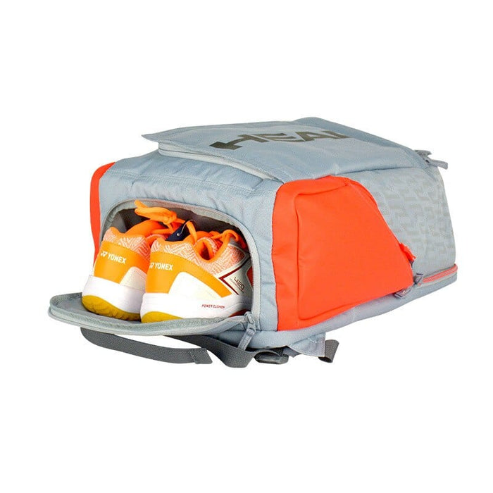 Genuine 2021 HEAD Tennis Backpack Djokovic Radical Rebe Tennis Bag Large Capacity 1-2 Tennis Rackets Storage Bag Grey Orange Bag