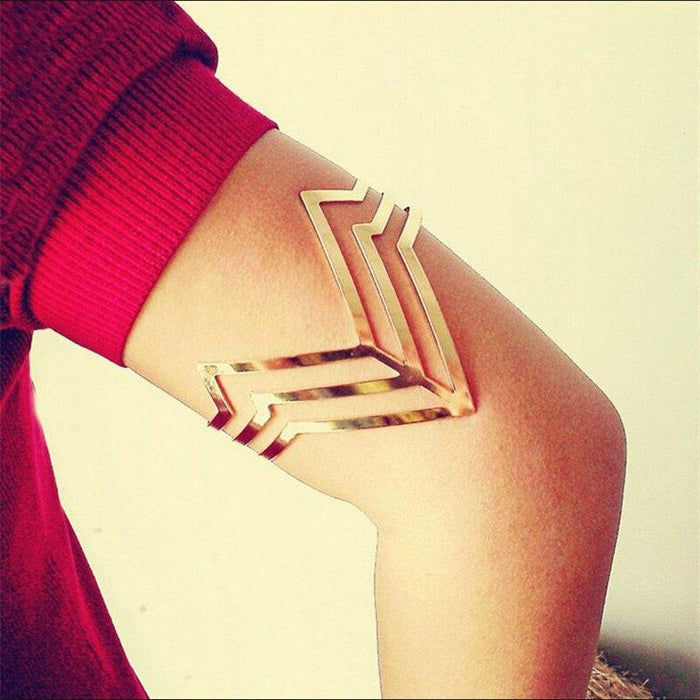 Arm Cuff Bracelets Armlet Armband Bangles GOLD