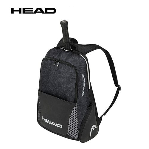 Genuine 2021 HEAD Tennis Backpack Djokovic Radical Rebe Tennis Bag Large Capacity 1-2 Tennis Rackets Storage Bag Grey Orange Bag