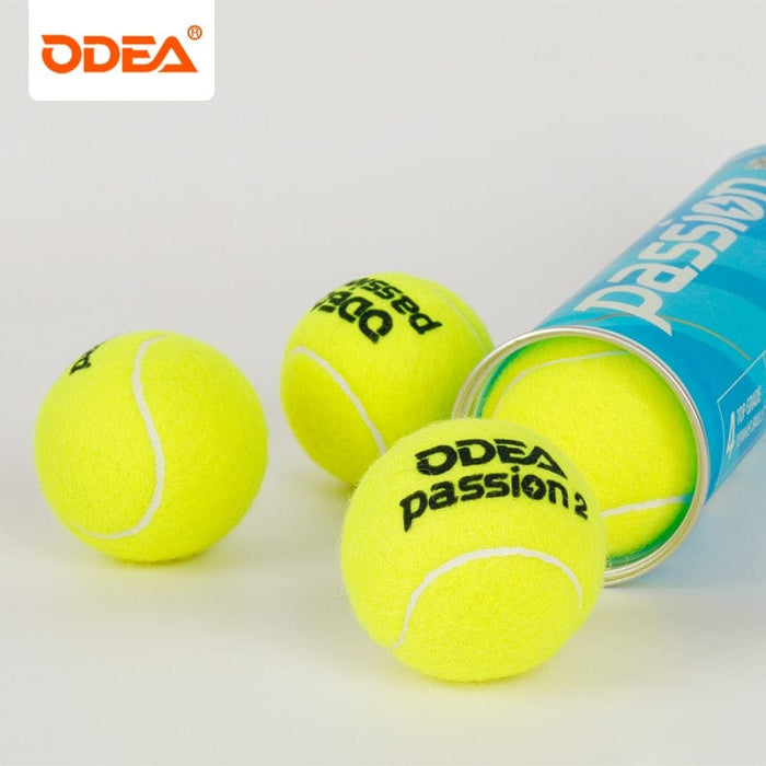 ODEA Tennis Balls 2 Cans ITF Approved Wool Felt Tenis Competition Training Pressurized Tenis Balls Passion Honor Air Love