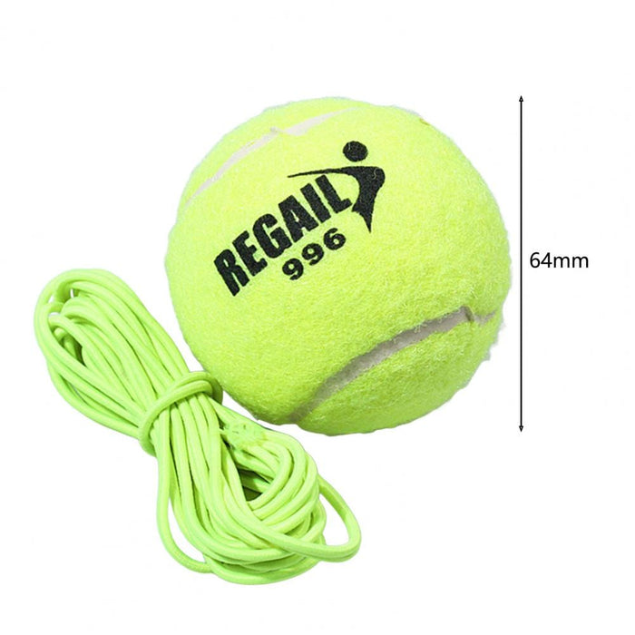 Tennis Ball With Rope Single Tennis Trainer Rebound Ball Gym Practice Tennis Equipment Boxing Training Ball Practice Tennis Ball