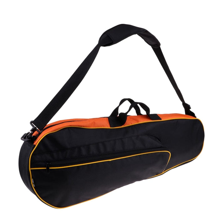 Waterproof Tennis Badminton Bag Squash Rackets Racquets Carrying Bag Case Carrier with Extra Pockets can Hold 6 Rackets and Ball