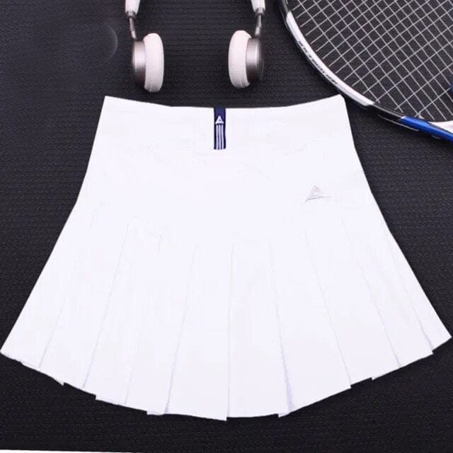 New Girls Tennis Skirts with Safety Shorts , Quick Dry Women Badminton Skirt , Female Tennis Skorts , Girl Sport Running Shorts