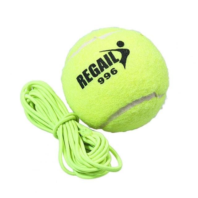 Tennis Ball With Rope Single Tennis Trainer Rebound Ball Gym Practice Tennis Equipment Boxing Training Ball Practice Tennis Ball