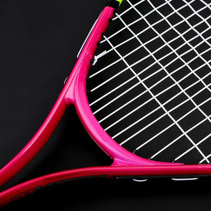 Durable Single Tennis Racket Children&#39;s Training and Practice Racket Special Aluminum Alloy Tennis Racket for Teenagers